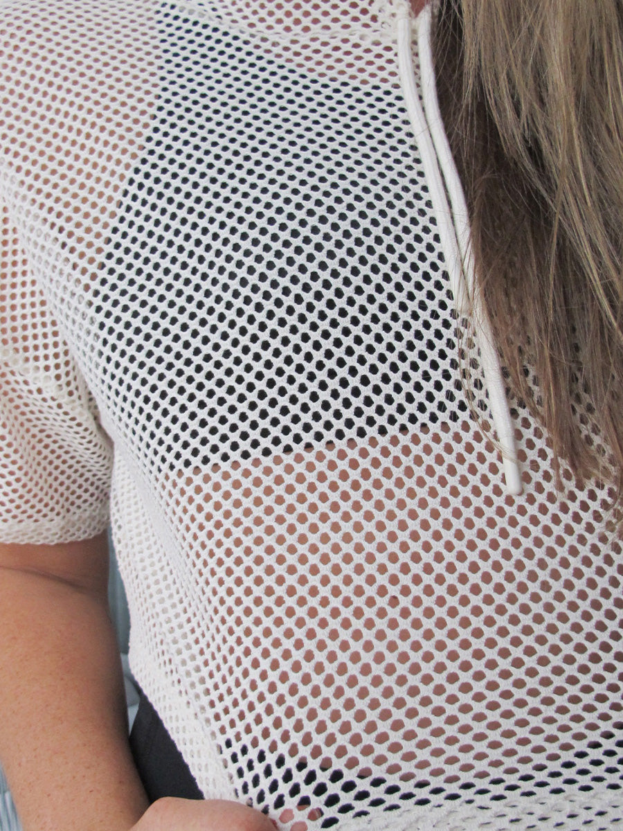 Blusa en malla deportiva para dama
