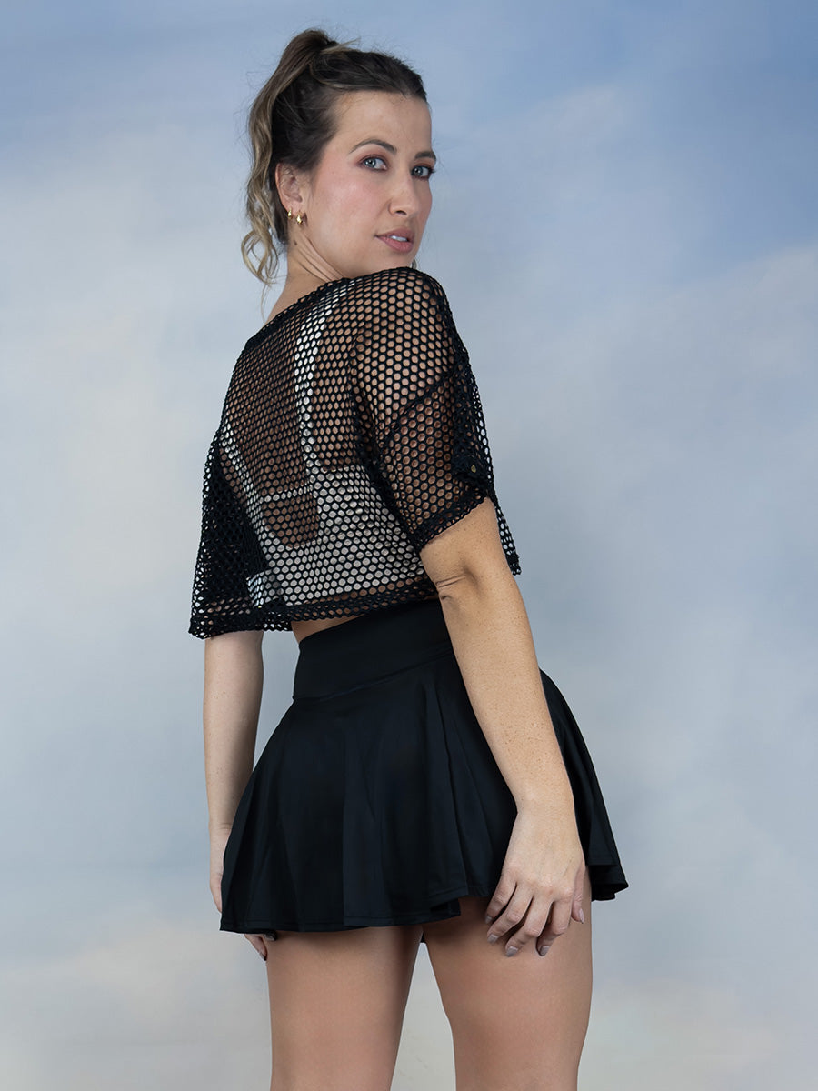 Blusa en malla deportiva para dama