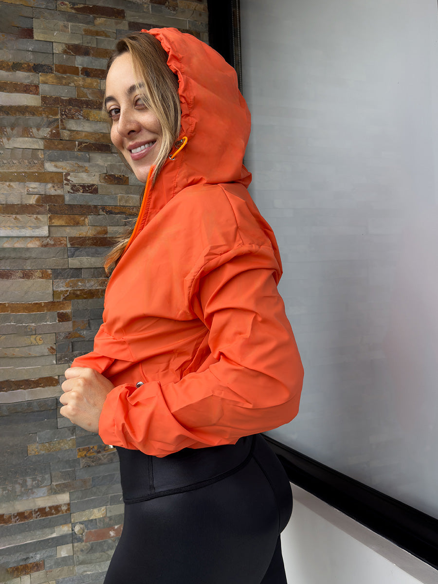 Chamarra deportiva para dama cortavientos