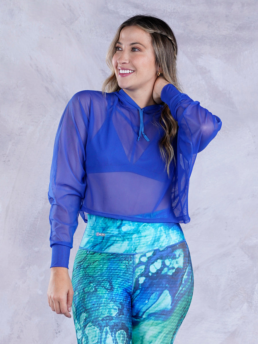 Camibuso deportivo para dama en malla