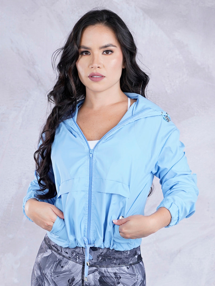 Chamarra deportiva para dama cortavientos