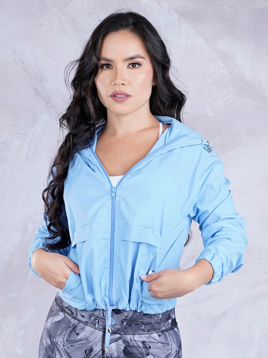 Chamarra deportiva para dama cortavientos