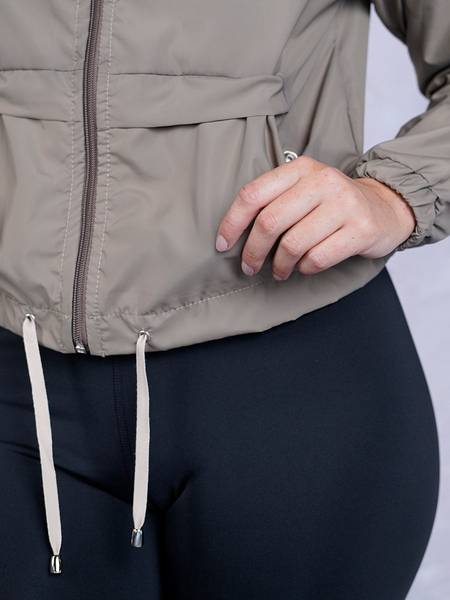 Chamarra deportiva para dama cortavientos